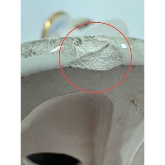 VTG Italian Bust glazed Madonna Virgin Mary Baby Jesus Italy 668 Statue Catholic - Picture 11 of 13